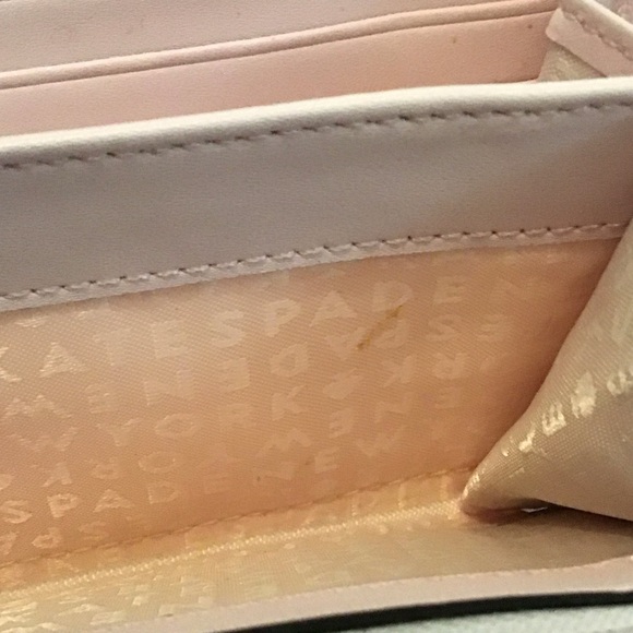 Kate Spade Blush Bow Wallet - Picture 10 of 12